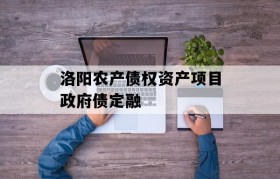 洛阳农产债权资产项目政府债定融