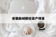 安徽融城债权资产项目