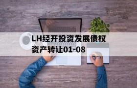 LH经开投资发展债权资产转让01-08