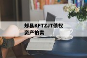郏县KFTZJT债权资产拍卖