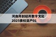 河南开封经开数字文化2025债权资产01