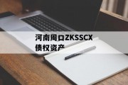河南周口ZKSSCX债权资产