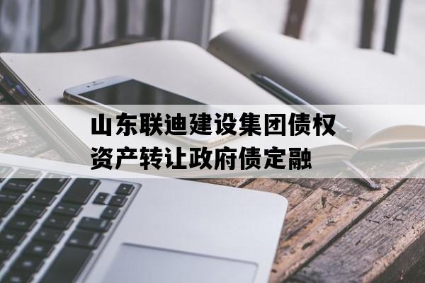 山东联迪建设集团债权资产转让政府债定融