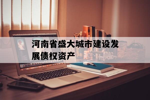 河南省盛大城市建设发展债权资产