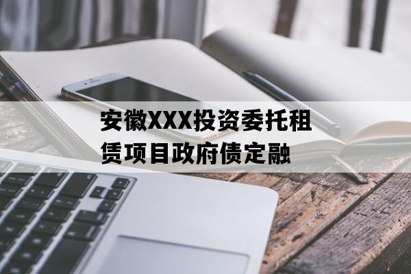 安徽XXX投资委托租赁项目政府债定融