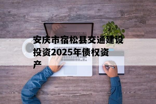 安庆市宿松县交通建设投资2025年债权资产