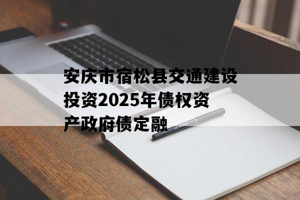 安庆市宿松县交通建设投资2025年债权资产政府债定融