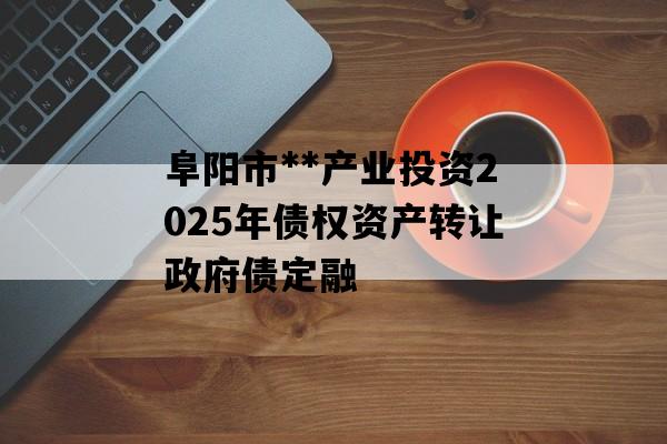 阜阳市**产业投资2025年债权资产转让政府债定融