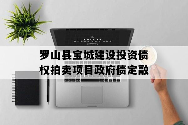 罗山县宝城建设投资债权拍卖项目政府债定融