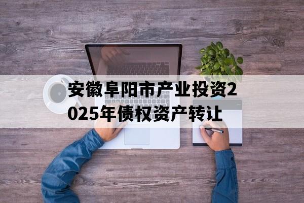 安徽阜阳市产业投资2025年债权资产转让