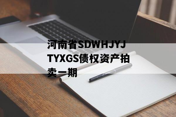 河南省SDWHJYJTYXGS债权资产拍卖一期