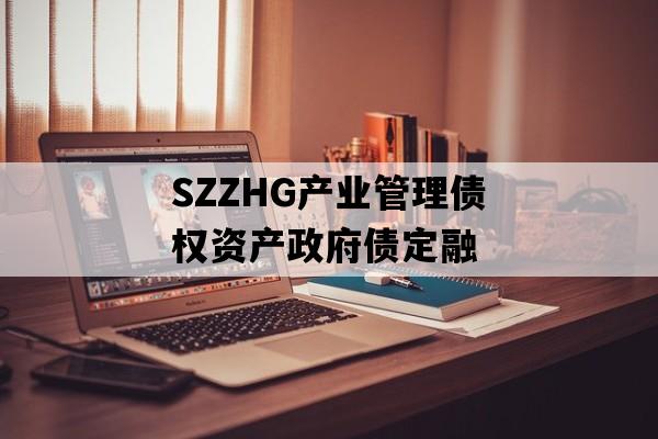 SZZHG产业管理债权资产政府债定融