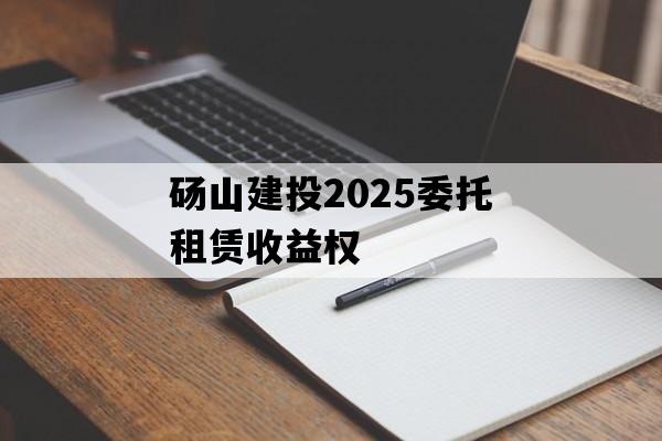 砀山建投2025委托租赁收益权 砀山建投2025委托租赁收益权