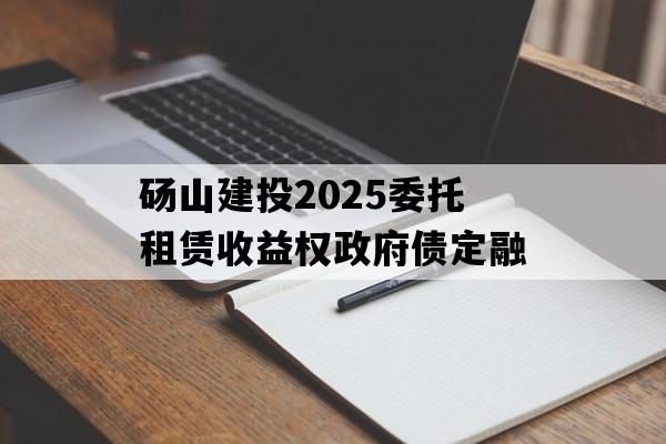 砀山建投2025委托租赁收益权政府债定融 砀山建投2025委托租赁收益权政府债定融