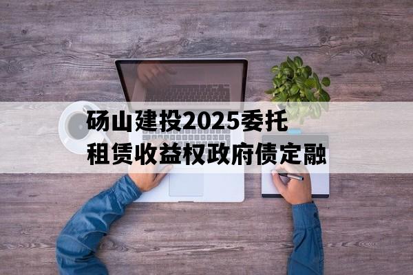 砀山建投2025委托租赁收益权政府债定融