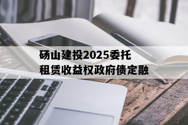 砀山建投2025委托租赁收益权政府债定融
